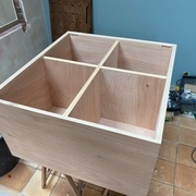 caisson avant peinture