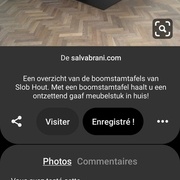 Table que je voudrais réaliser