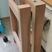 Mes deux cotés assemblés à blanc