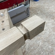 les deux faces usinées