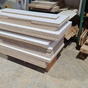 Une partie de la pile de panneaux