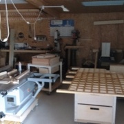 depose et retour à l'atelier pour finir ce coté