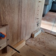 Les trous à l'arrière