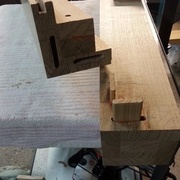 Assemblage pieds-traverses