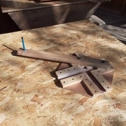 Premiers essais... quelques imprécisions de tracé dues au jeu entre le critérium et le bras