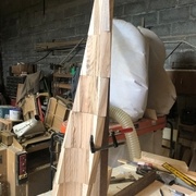 détail de la main courante