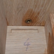 rainure dans la ceinture & insert en laiton dans le plateau