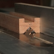 Usinage en V 90° pour appui sur perche