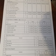 Fiche de débit réalisée avec le plugin-in OpenCutList de l'Air du Bois