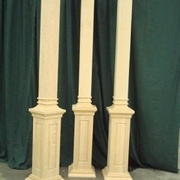 colonnes section carrées