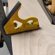 L’établi est droit