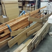 Je dois encore enlever les clous et les vis  :(