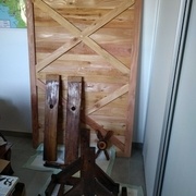 séchage de la finition et petit spoiler du travail actuel