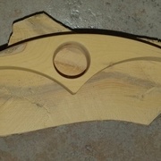 Rayonnage des angles, ponçage et dernière accolade avec sa moitié ;)