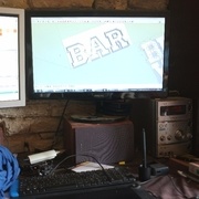 "Conception" des lettres sur Sketchup pour définir le bon ration épaisseur/hauteur.