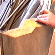 ajustage du joint à crochet brut