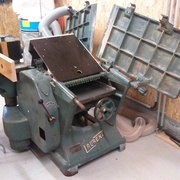 Caisson raboteuse en position