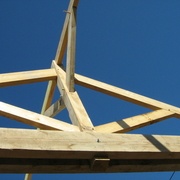 fig 1 Contrefiches et liens de faîtage