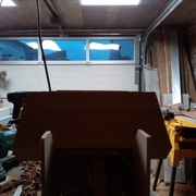 L'alignement est vraiment bon, je suis content. seule la marche du fond dépasse un peu sur la gauche