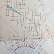 Face inférieure horizontale suivant les génératrices
