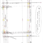 Partir de la vue de dessus de la traverse sur la vue en plan