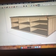 première ébauche Sketchup