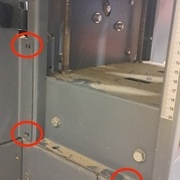 Bloc dégau (côté gauche)