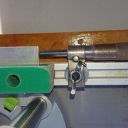 Butée remplacée par le réglage micrométrique