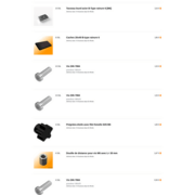 Mon pannier actuel pour faire un guide de défonçage avec les profilés aluminium.