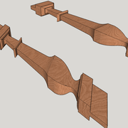balustres droit et rampant finis vu d un autre angle