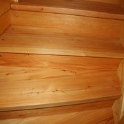 Escalier en meleze
