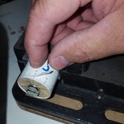 Enroulement de la longueur qui permet un chevauchement des graduations à 100 mm