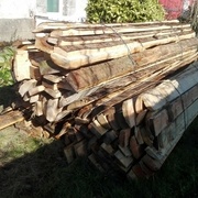 trois fagots, environ 30 à 40 lames par fagot