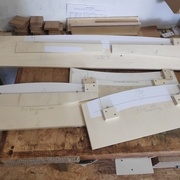 Fixation des cales d'appui