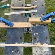 Setup pour la réalisation des baguettes cintrables