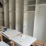 Montage des éléments et rainures divario pour modification