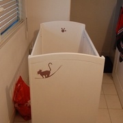 Et voila!!! Plus que le sommier à faire.