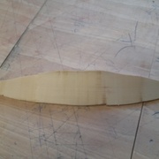 De face on voit bien que la pièce n'est pas bien réussie...