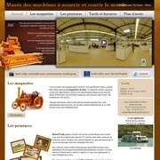Musée de miniature agricole en bois