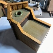 Nichoirs B5-2023 - Détail Face avant et toit en cèdre 18 mm