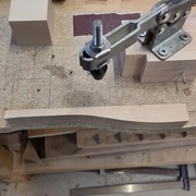 Usinage des "rampes" pour luger les traverses