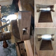 Vérification  de la panéité de la surface d'appuis du fer en lumière rasante