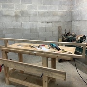 Le cadre de face terminé