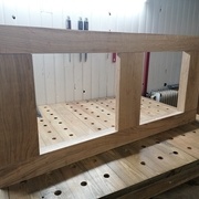 Réalisation d'une copie de Rallonge de Table en Chêne au look rustique/ancien