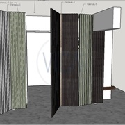 les portes entrouverte