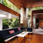 Interieur grand standing années 50 (Etats Unis ARTHUR ERICKSON) https://www.pinterest.fr