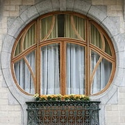 Fenêtre art nouveau