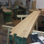 Dimensions finies: 130 x 40 x 2m10