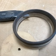 coller avec un journal pour separation