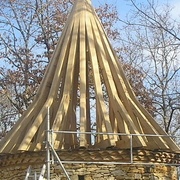 fig 10 Chevrons arbalétriers de tourelles avec coyaux https://www.pinterest.fr